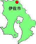 伊佐市の周辺地図