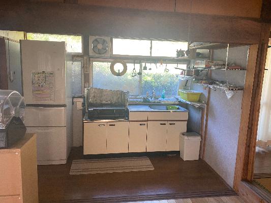 交流体験（短期滞在型）住宅の台所の写真