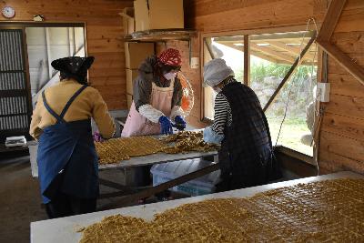 黒糖製造の写真